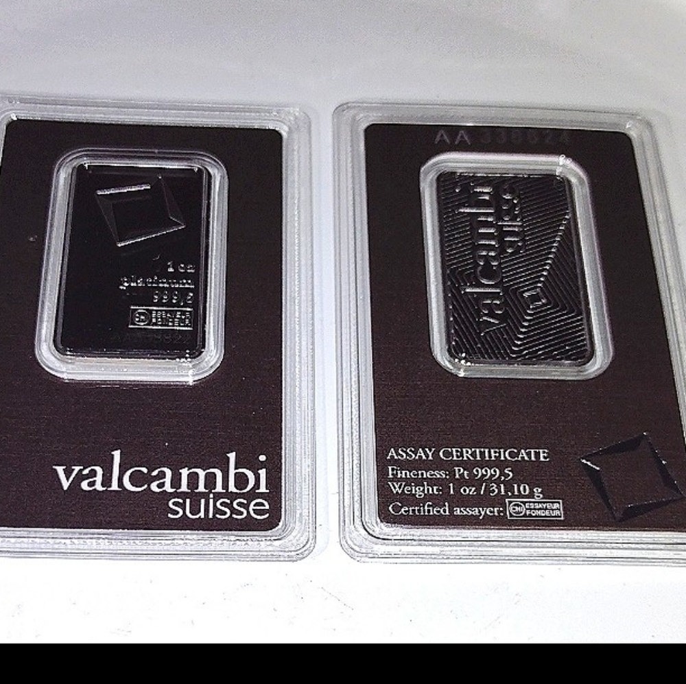 Price Is for ONE PLATINUM Bar--Invest in Your Future; Invest in Yourself NWT